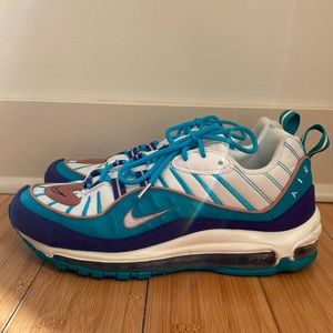 Nike AirMax 98 Men’s U.S. Size 9 - Charlotte Hornets colorway